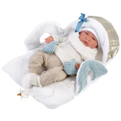 Lalka hiszpańska bobas Lalo płacze 42 cm