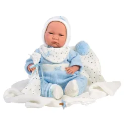Lalka hiszpańska bobas Lalo 42 cm płacze