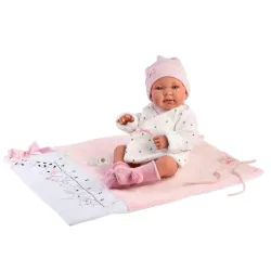 Lalka hiszpańska Bobas dziewczynka Tina 43 cm