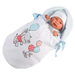 Lalka hiszpańska Bobas Tino 44 cm płacze