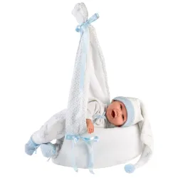 Lalka hiszpańska Śmiejący się bobas Mimo 42 cm