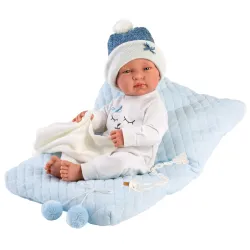 Lalka hiszpańska Bobas chłopiec Tino 43 cm