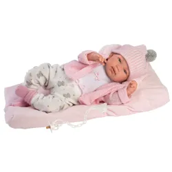 Lalka hiszpańska Bobas Tina 44 cm płacze