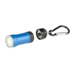 Magnetyczna Latarka LED, Breloczek - Karabińczyk