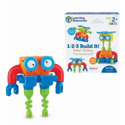 Fabryka Robotów, Zestaw konstrukcyjny, 1-2-3 Build It!