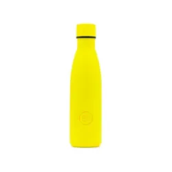 Cool Bottles Butelka termiczna 500 ml Triple cool Neonowo żółta
