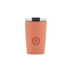 Cool Bottles Kubek termiczny 330 ml Triple cool Łososiowy