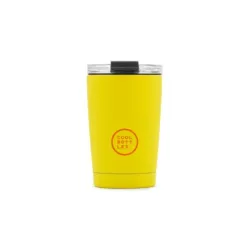 Cool Bottles Kubek termiczny 330 ml Triple cool Żółty