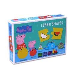 Puzzle, Naucz się Kształtów, Zestaw 10 układanek,