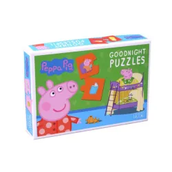 Puzzle na Dobranoc, Zestaw 10 układanek, 20 el.,