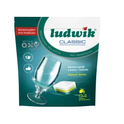 LUDWIK tabletki do zmywarek Classic 94 szt. Doypack 1692g
