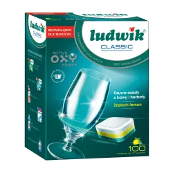 LUDWIK tabletki do zmywarek Classic P-Free 100 szt. 1800g