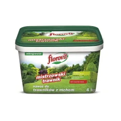 FLOROVIT – nawóz do trawnika z mchem 4 kg wiaderko