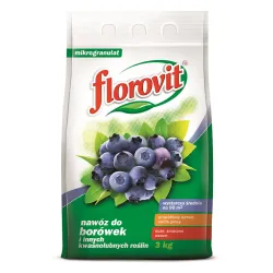 Florovit - nawóz do borówek, wrzośców, paproci i iglaków 3 kg