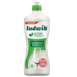 LUDWIK - płyn do mycia naczyń miętowy  900g