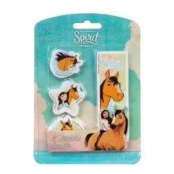 Zestaw Gumek  4 szt. - Spirit Mustang