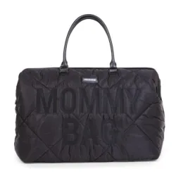 Childhome Torba Mommy bag Pikowana Czarna