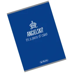 Zeszyt w kratkę A5 60 kartek - Angielski