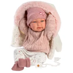 Llorens 84334 Lalka bobas dziewczynka Tina 43 cm