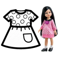 PAOLA REINA Ubranko dla lalek 32 cm 54454