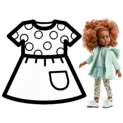 PAOLA REINA Ubranko dla lalek 32 cm 54523