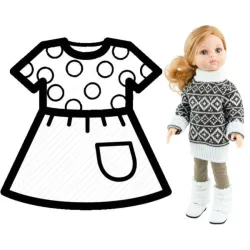 PAOLA REINA Ubranko dla lalek 32 cm 54480
