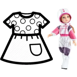 PAOLA REINA Ubranko dla lalek 32 cm 54660