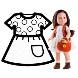 PAOLA REINA Ubranko dla lalek 42 cm 56008
