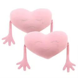 Pluszowa poduszka Serduszko - 46 cm