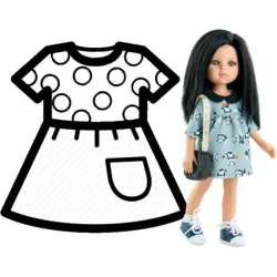 PAOLA REINA Ubranko dla lalek 32 cm 54482