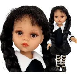 CUDOWNA HISZPAŃSKA LALKA PAOLA REINA 32 CM DŁUGIE