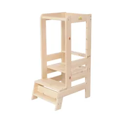 MeowBaby® Kitchen Helper, Drewniany Pomocnik Kuche