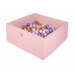 MeowBaby® Kwadratowy Suchy Basen dla Dziecka 90x90
