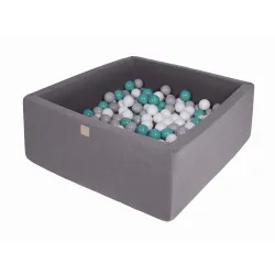 MeowBaby® Kwadratowy Suchy Basen dla Dziecka 90x90