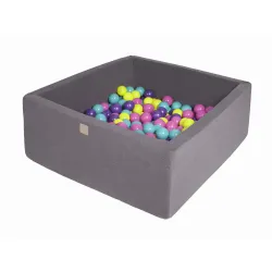 MeowBaby® Kwadratowy Suchy Basen dla Dziecka 90x90