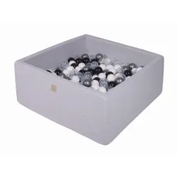 MeowBaby® Kwadratowy Suchy Basen dla Dziecka 110x1