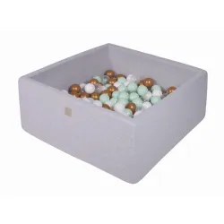 MeowBaby® Kwadratowy Suchy Basen dla Dziecka 110x1
