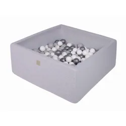 MeowBaby® Kwadratowy Suchy Basen dla Dziecka 110x1
