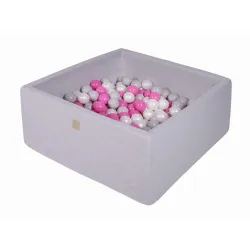 MeowBaby® Kwadratowy Suchy Basen dla Dziecka 110x1
