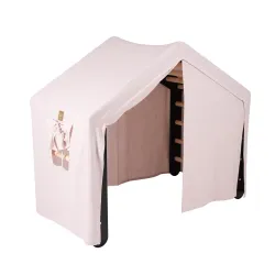 MeowBaby® Duży Domek z Drabinką dla Dzieci 112x61x