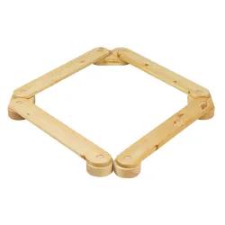 MeowBaby® Ścieżka Sensoryczna Drewniana, Balance B