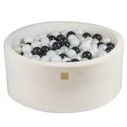 MeowBaby® Okrągły Suchy Basen z Piłeczkami 7cm dla