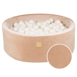 MeowBaby® Okrągły Suchy Basen z Piłeczkami 7cm dla
