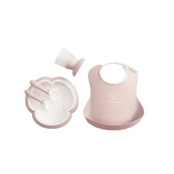 BABYBJORN - Zestaw obiadowy - Powder Pink