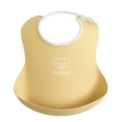 BABYBJORN - śliniak - Powder Yellow