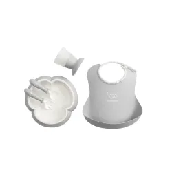 BABYBJORN - Zestaw obiadowy - Grey