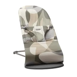 BABYBJORN - leżaczek BLISS COTTON, Khaki/Green Pri