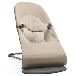 BABYBJORN - leżaczek BALANCE SOFT WOVEN - Khaki /