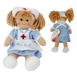 Lalka szmaciana Pielęgniarka - Przytulanka 1 roku