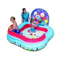 Dmuchany basen dla dzieci Myszka Mickey – WODNY PLAC ZABAW 157 x 157 x 91 cm